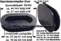 Preview: Spardosenstopfen 44 mm Oval A Preview: Spardosenstopfen 44 mm Oval A