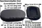 Preview: Spardosenstopfen 44 mm Oval B Preview: Spardosenstopfen 44 mm Oval B