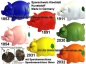 Preview: Sparschwein mit Kleeblatt Variante Gesamt A