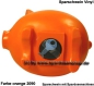 Preview: Sparschwein Vinyl Groß Orange Großsparschwein E