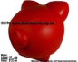 Preview: Sparschwein Groß Rot Vinyl Monstersparschwein C