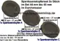 Preview: Spardosenstopfen 44mm Rund im Set A Preview: Spardosenstopfen 44mm Rund im Set A