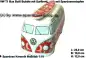Preview: Spardose Auto VW T1 Samba Bus Bulli Bubble mit Surfbrett B Preview: Spardose Auto VW T1 Samba Bus Bulli Bubble mit Surfbrett B