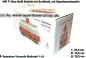 Preview: Spardose Auto VW T1 Samba Bus Bulli Bubble mit Surfbrett Verpackung Preview: Spardose Auto VW T1 Samba Bus Bulli Bubble mit Surfbrett Verpackung