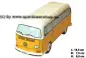 Preview: Spardose Auto VW T2 Bus gelb Bulli B Preview: Spardose Auto VW T2 Bus gelb Bulli B