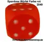 Preview: Spardose Würfel Farbvariante rot A Preview: Spardose Würfel Farbvariante rot A