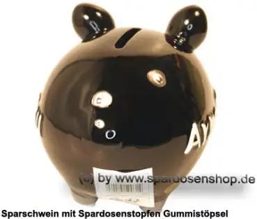 Sparschwein Kleinsparschwein 3D Design Arme Sau D