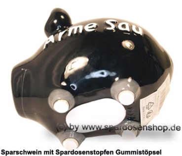 Sparschwein Kleinsparschwein 3D Design Arme Sau E