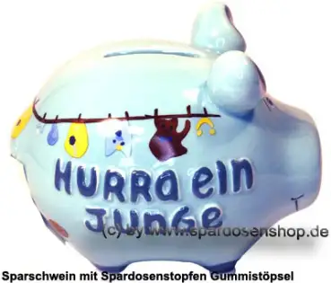 KCG Sparschwein Hurra ein Junge C