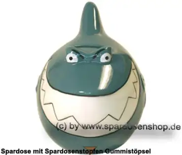 Spardose Spartier 3D Design Finanzhai Keramik B