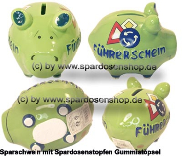KCG Kleinsparschwein 3D Führerschein Gesamt