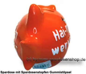 Spardose Spartier 3D Design Hai-mwerker Keramik D