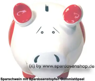 KCG mittelgroßes Sparschwein 3D Design Herz Dekor Keramik B KCG mittelgroßes Sparschwein 3D Design Herz Dekor Keramik B