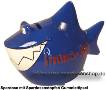 Spardose Spartier 3D Design Immo-Hai Keramik A