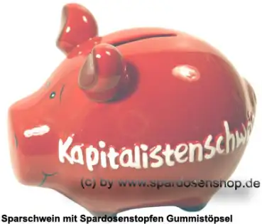 KCG Kleinsparschwein 3D Kapitalistenschwein A