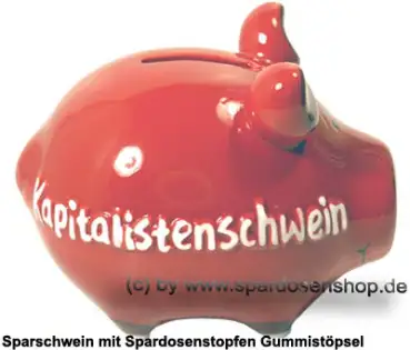 KCG Kleinsparschwein 3D Kapitalistenschwein C