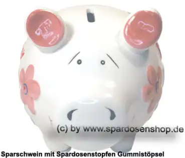 KCG mittelgroßes Sparschwein 3D Design Kleiner Engel Keramik B