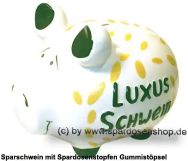 Sparschwein mittelgroßes Sparschwein 3D Design Luxusschwein Keramik A