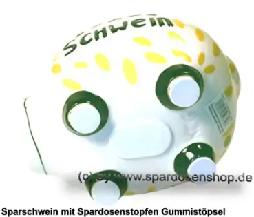 Sparschwein mittelgroßes Sparschwein 3D Design Luxusschwein Keramik E