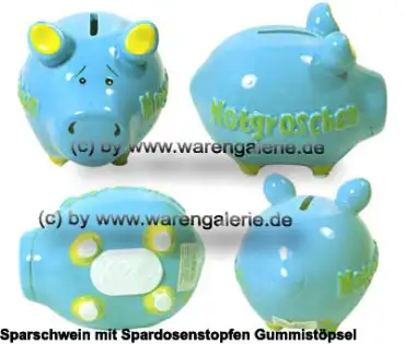 KCG Kleinsparschwein 3D Notgroschen Gesamt