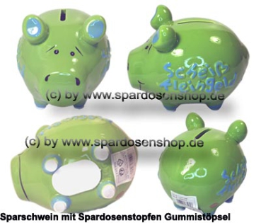 KCG Sparschwein Scheiß Kleingeld Gesamt