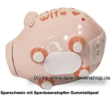 KCG Kleinsparschwein 3D Happy wife – life E