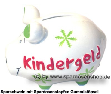 Preview: Sparschwein 3D Kindergeld weiß Keramik Marke KCG Maße ca.: L= 12,5 cm Preview: Sparschwein Kleinsparschwein 3D Kindergeld weiß Keramik C