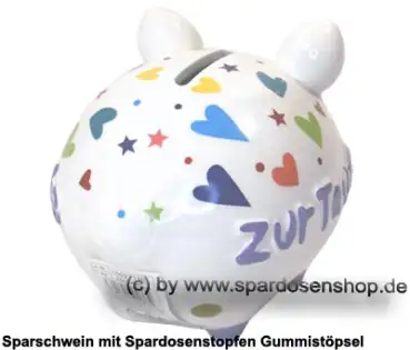 KCG Kleinsparschwein 3D Zur Taufe D