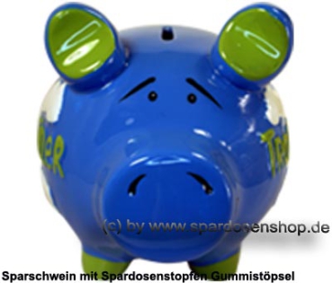 Sparschwein mittelgroßes Sparschwein 3D Design Traumerfüller Keramik B