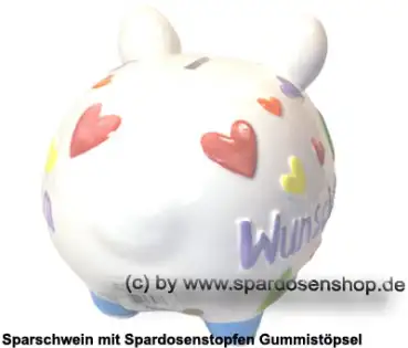 KCG mittelgroßes Sparschwein 3D Design Wunschtraum Keramik D