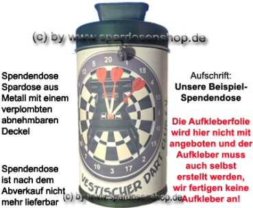 Muster Beispiel Spendendose