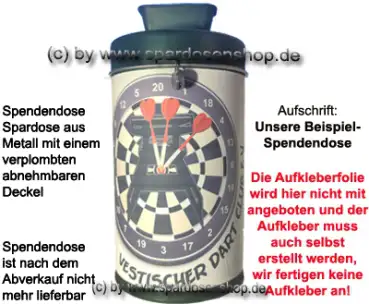 Muster Beispiel Spendendose