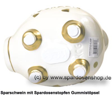 Sparschwein mittelgroßes Sparschwein 3D Design Hochzeit Keramik E