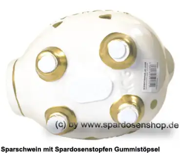 Sparschwein mittelgroßes Sparschwein 3D Design Hochzeit Keramik E