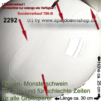 Preview: Monster Sparschwein Für gute und für schlechte Zeitent – Sonderverkauf 786-B b
