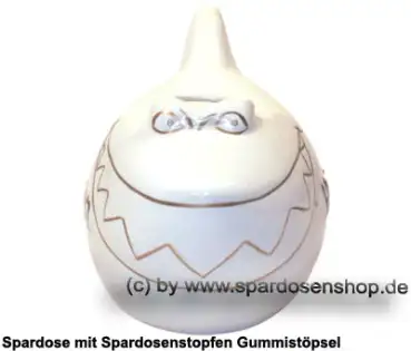 Spardose Spartier Design Hai-raten Keramik B