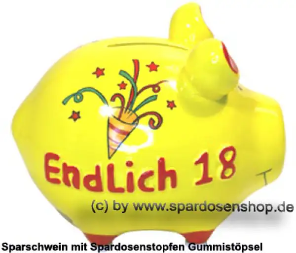 KCG Sparschwein Endlich 18 C KCG Sparschwein Endlich 18 C