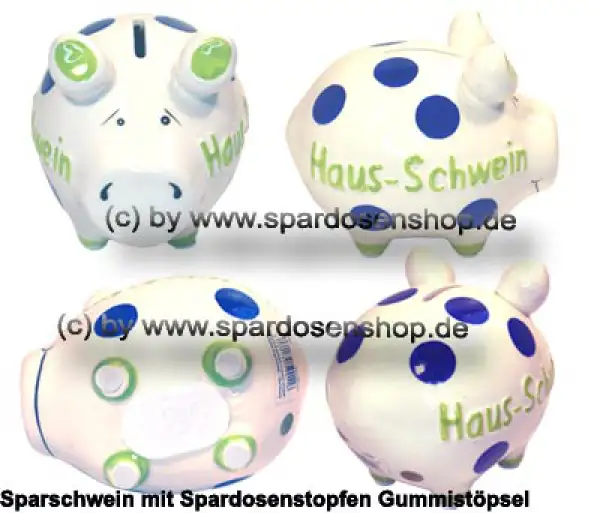 Sparschwein Kleinsparschwein 3D Design Haus-Schwein Keramik Gesamt Sparschwein Kleinsparschwein 3D Design Haus-Schwein Keramik Gesamt