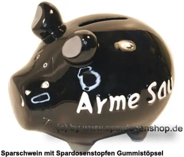Sparschwein Kleinsparschwein 3D Design Arme Sau A Sparschwein Kleinsparschwein 3D Design Arme Sau A