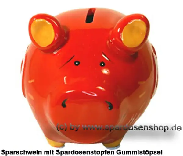 Sparschwein Kleinsparschwein 3D Design 40 Birthday! Keramik B Sparschwein Kleinsparschwein 3D Design 40 Birthday! Keramik B