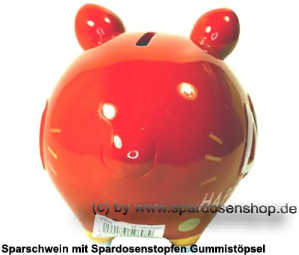 Sparschwein Kleinsparschwein 3D Design 40 Birthday! Keramik D Sparschwein Kleinsparschwein 3D Design 40 Birthday! Keramik D