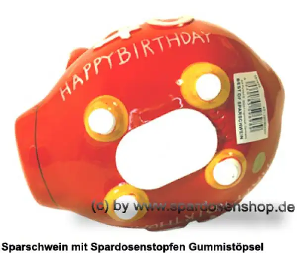 Sparschwein Kleinsparschwein 3D Design 40 Birthday! Keramik E Sparschwein Kleinsparschwein 3D Design 40 Birthday! Keramik E