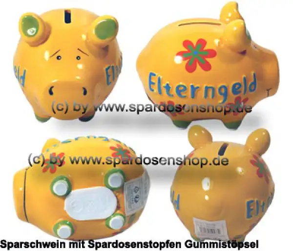 KCG Kleinsparschwein 3D Elterngeld Gesamt