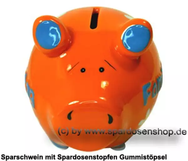 Sparschwein Kleinsparschwein 3D Design Familientag B
