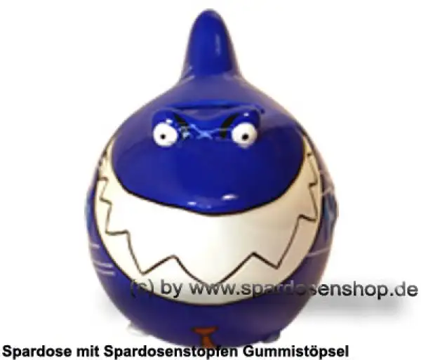 Spardose Spartier 3D Design Hai-Tech Keramik B Spardose Spartier 3D Design Hai-Tech Keramik B
