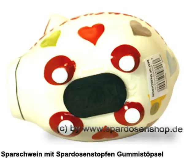 Sparschwein Kleinsparschwein 3D Design Herzenswunsch E