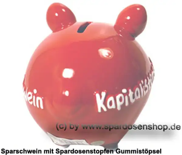 KCG Kleinsparschwein 3D Kapitalistenschwein D