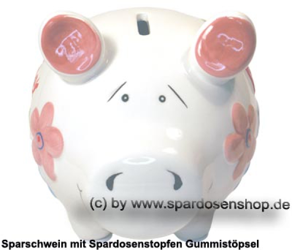 KCG mittelgroßes Sparschwein 3D Design Kleiner Engel Keramik B