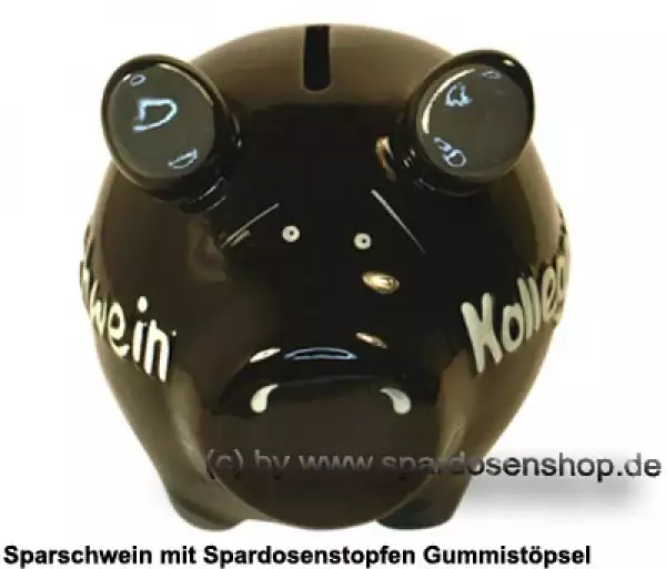 Sparschwein Kleinsparschwein 3D Design Kollegenschwein B