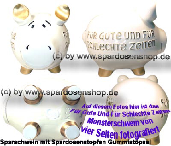 Sparschwein Für Gute Und Für Schlechte Zeiten Größenvarianten Monster Gesamt